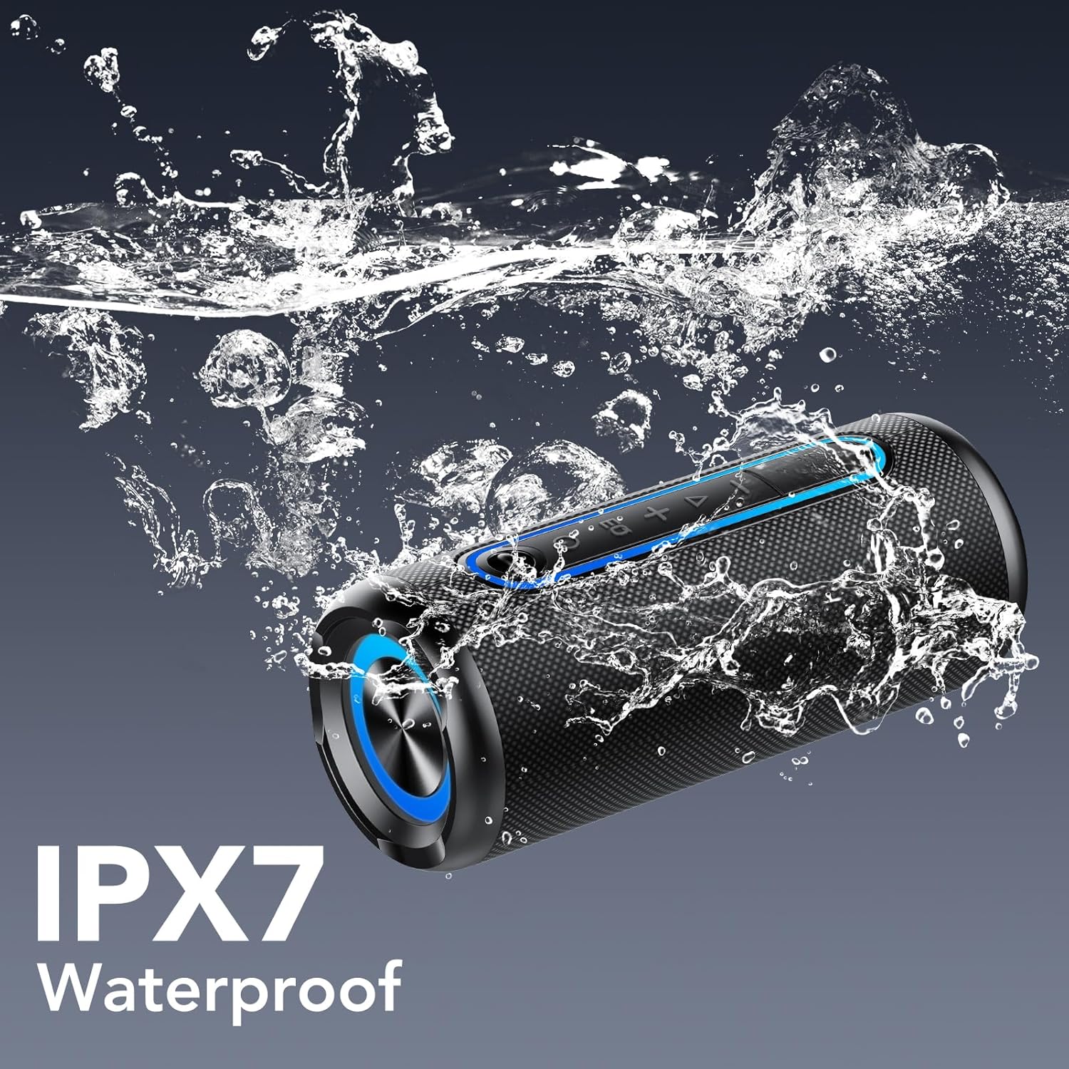 Thumbnail 3 de TIMU 30W Portable Bluetooth Speaker with IPX7, 3 EQ Modes, 30H Battery and RGB Lights