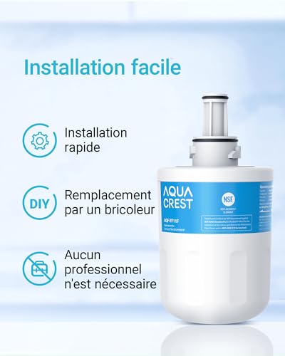 Thumbnail 6 de AQUA CREST Filtre Frigo Remplacement pour Samsung DA29-00003F – 2 Pack
