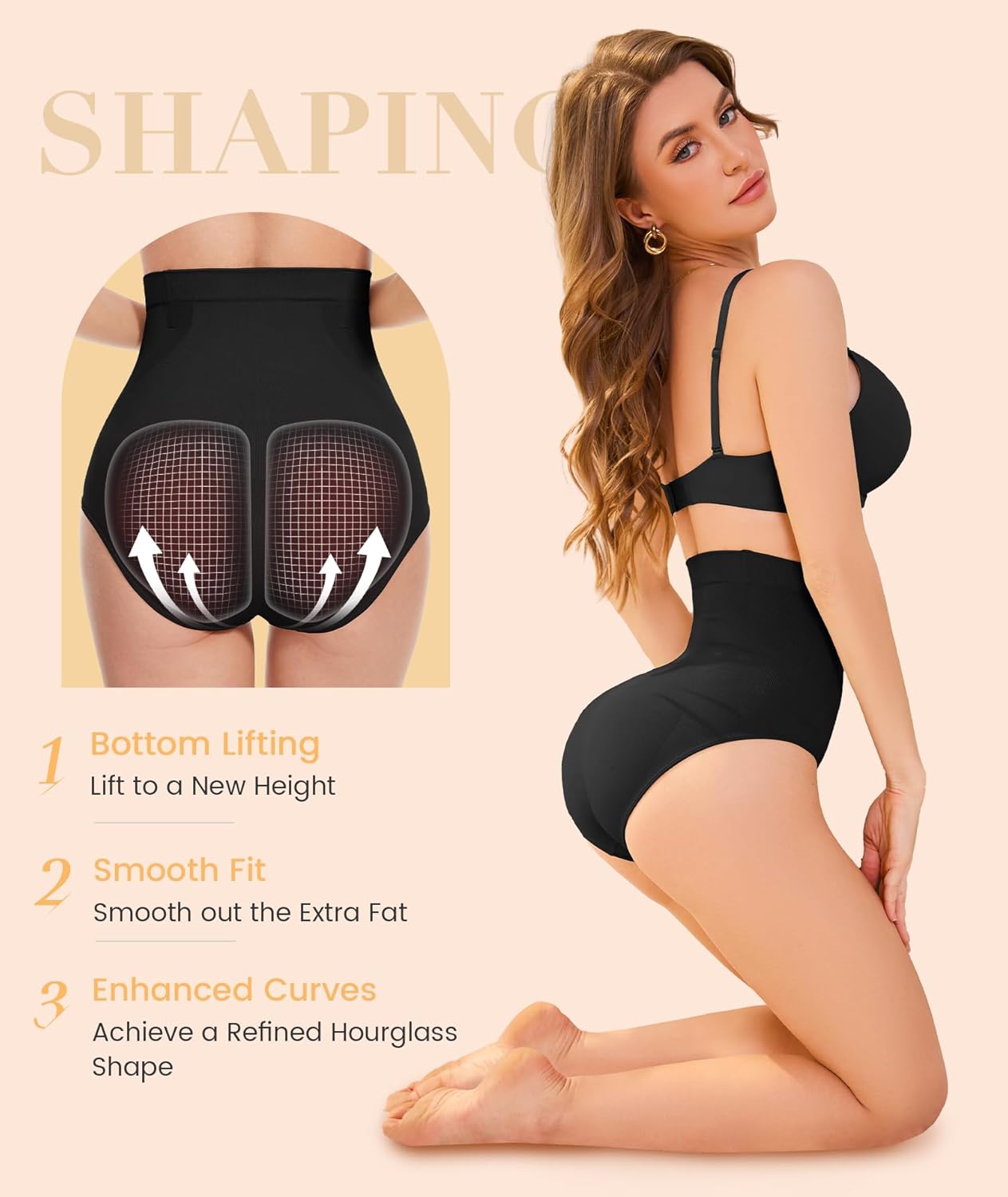 Thumbnail 2 de SIMIYA tummy control knickers 3D design