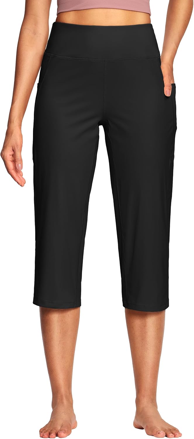 Detalle de ISEEGZ Capri Pants 3.5-inch High Waist