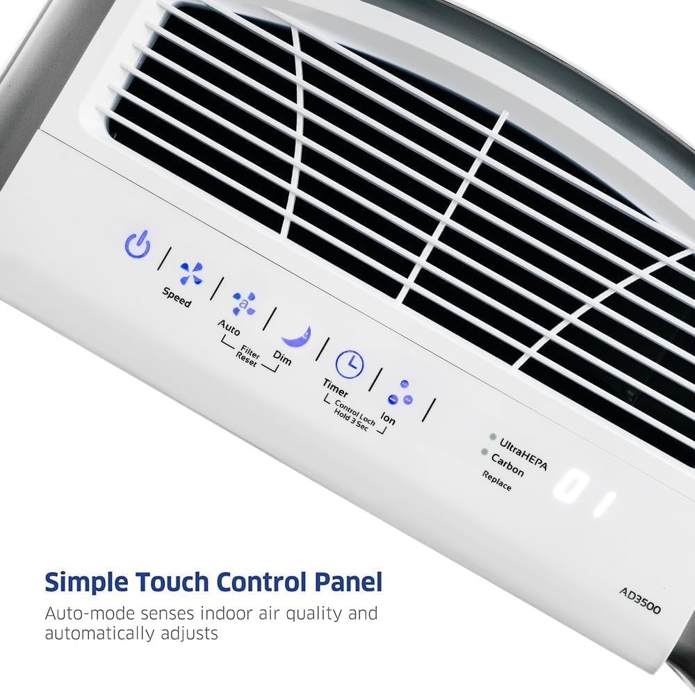 Detalle 2 de AIRDOCTOR AD3500 Air Purifier for 1260 sq. ft. 🌬