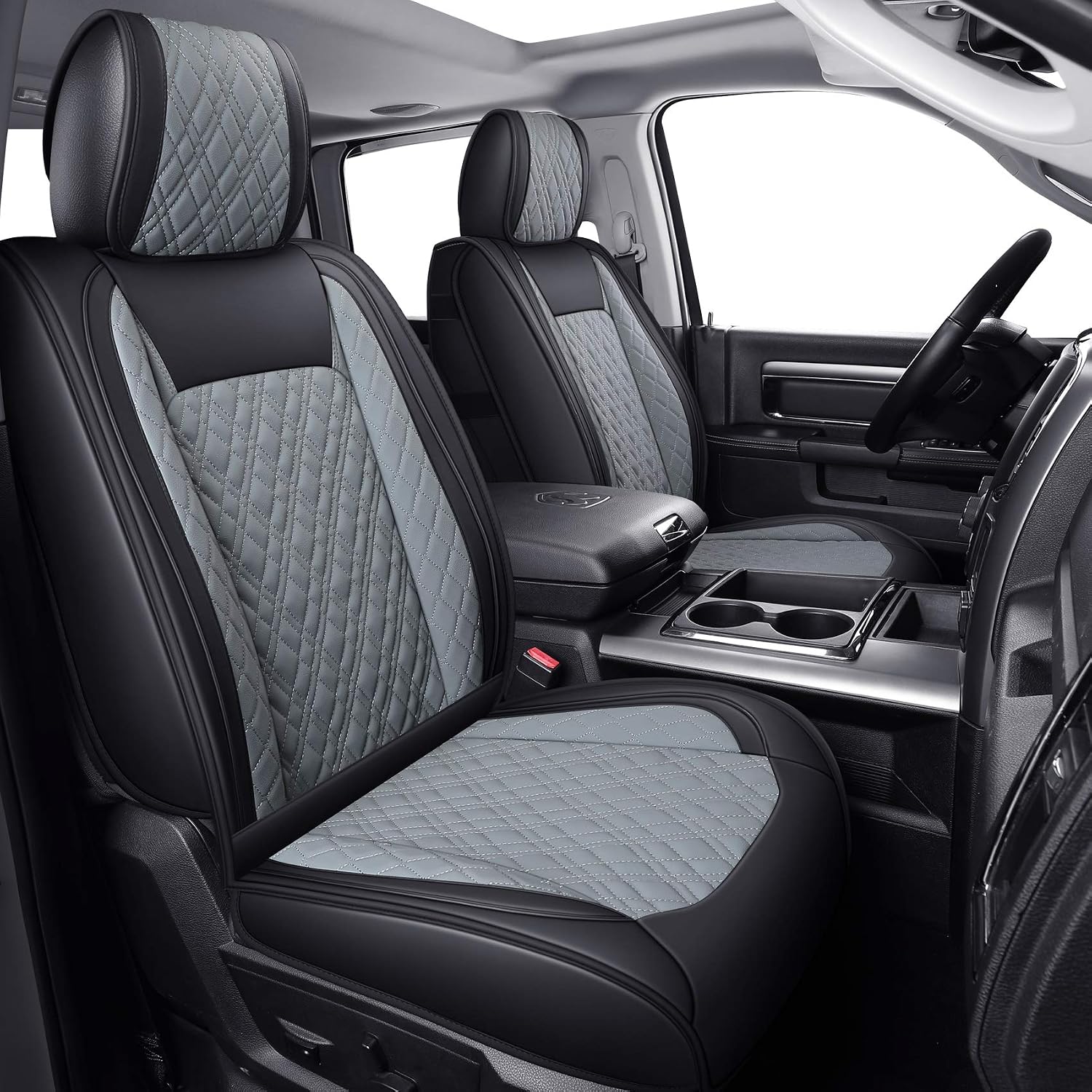 Detalle de YIERTAI Car Seat Covers for Dodge Ram 2009-2026