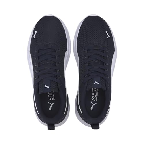 Detalle de PUMA Anzarun Lite Jr: sneakers leggere in mesh per bambini, Peacoat/Puma White (38 EU)