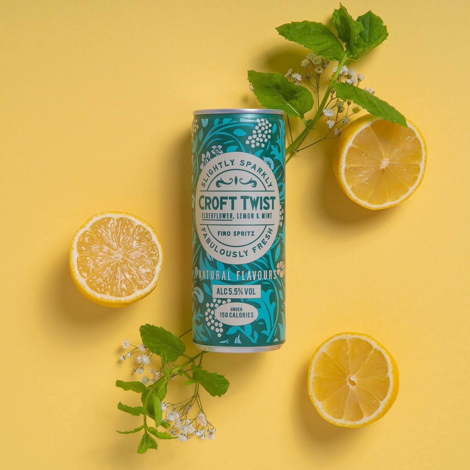 Detalle 2 de Croft Twist Fino Spritz 🍹 Pack de 12 Latas 250ml