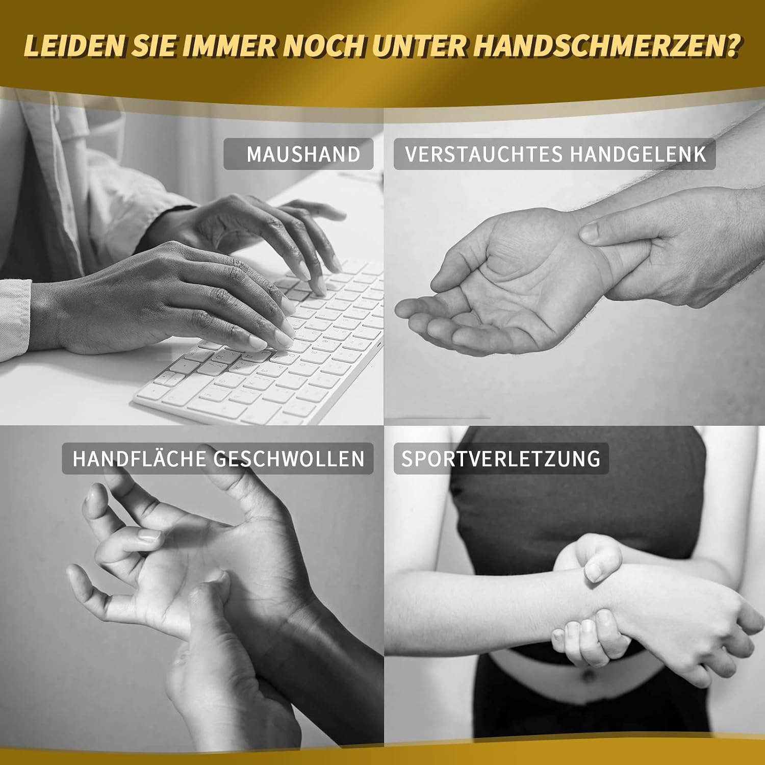 Detalle 1 de INDEEMAX Kupfer Handgelenkbandage mit 1 Paar
