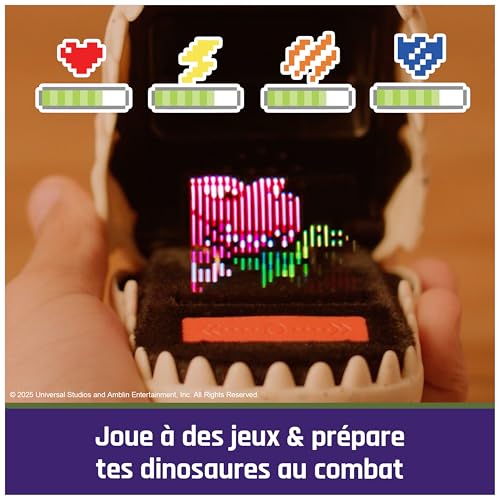 Detalle de Bitzee Jurassic World - 25 Dinosaures Interactifs, Compagnon Virtuel