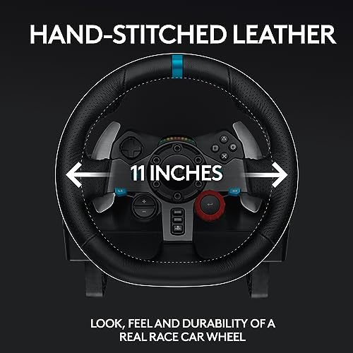 Detalle de Logitech G29 Racing Wheel and Pedals for PS5/PS4/PC
