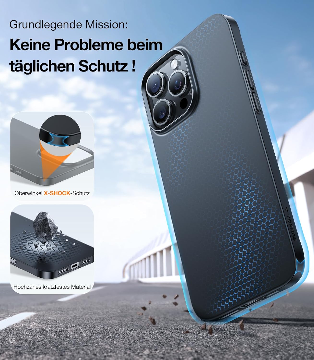 Thumbnail 5 de TORRAS Ultra Dünn iPhone 16 Pro MagSafe Hülle 0,07 cm