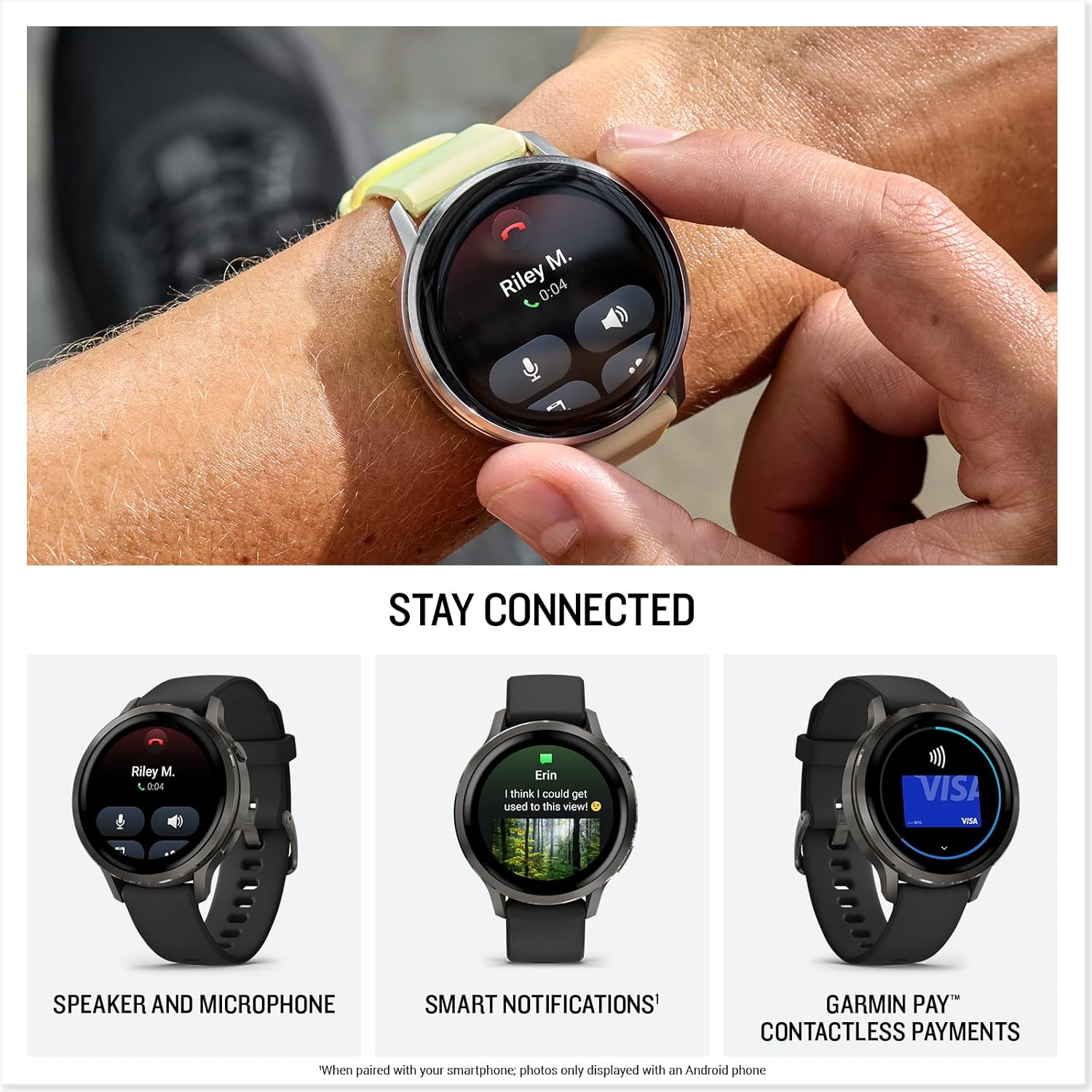 Thumbnail 3 de Garmin Venu 4 (41mm) GPS smartwatch: healthy insight on the go