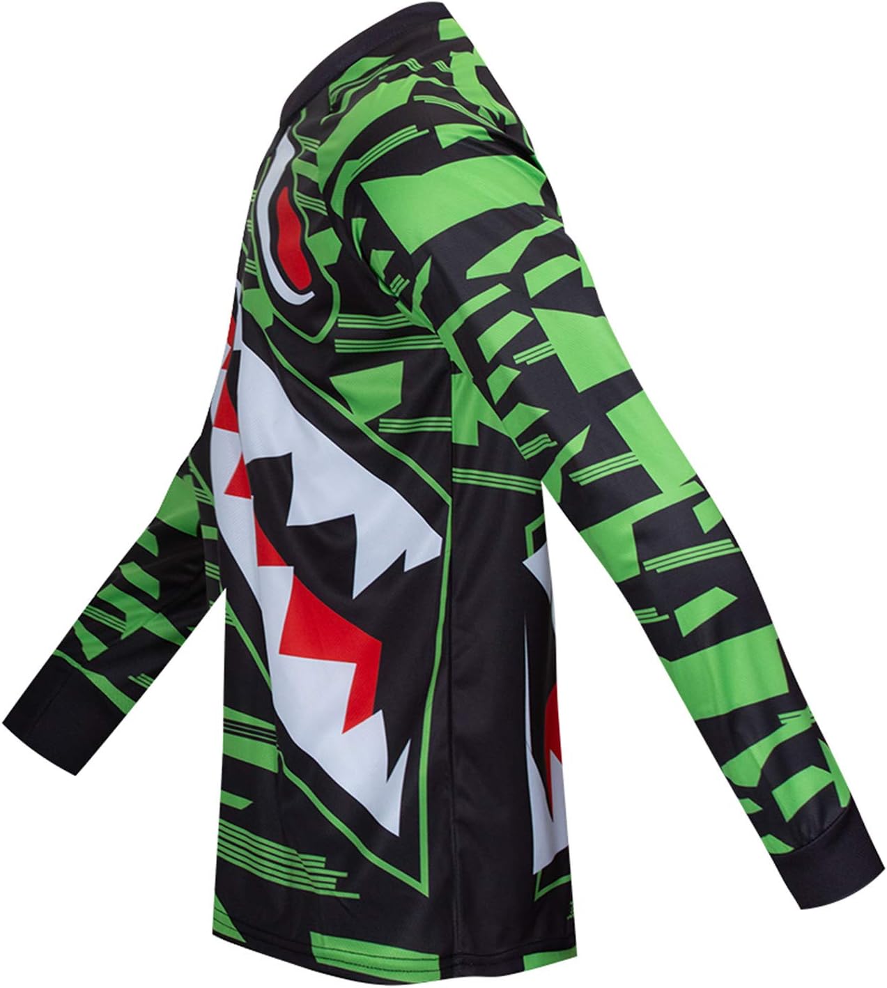 Detalle de PSPORT Dirt Bike Shirts for Men: Motocross Long Sleeve Jersey for Off-Road Riding