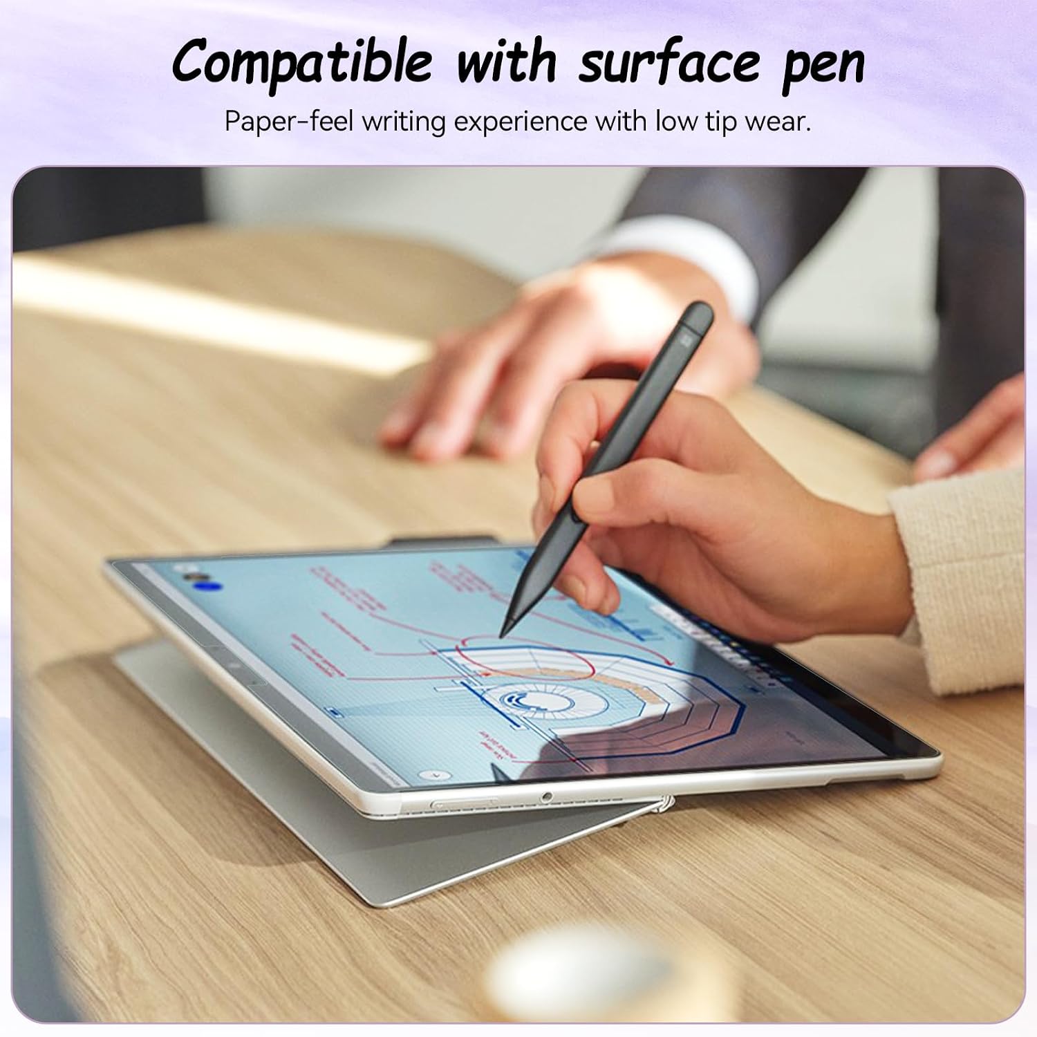 Thumbnail 6 de IPROKKO Surface Pro screen protector PET film