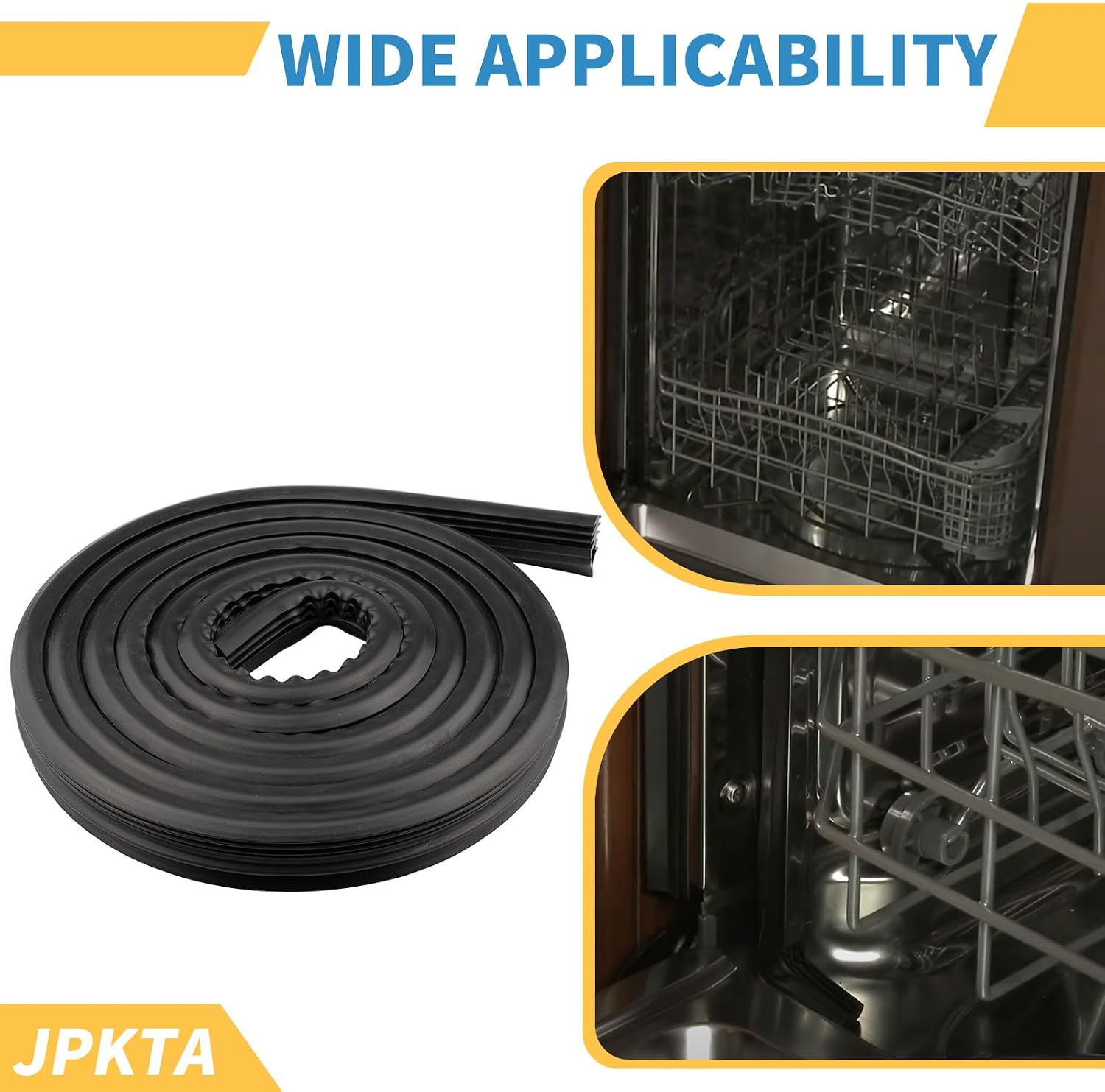 Detalle de JPKTA J-5304475599 Dishwasher Door Gasket Seal Replacement Part