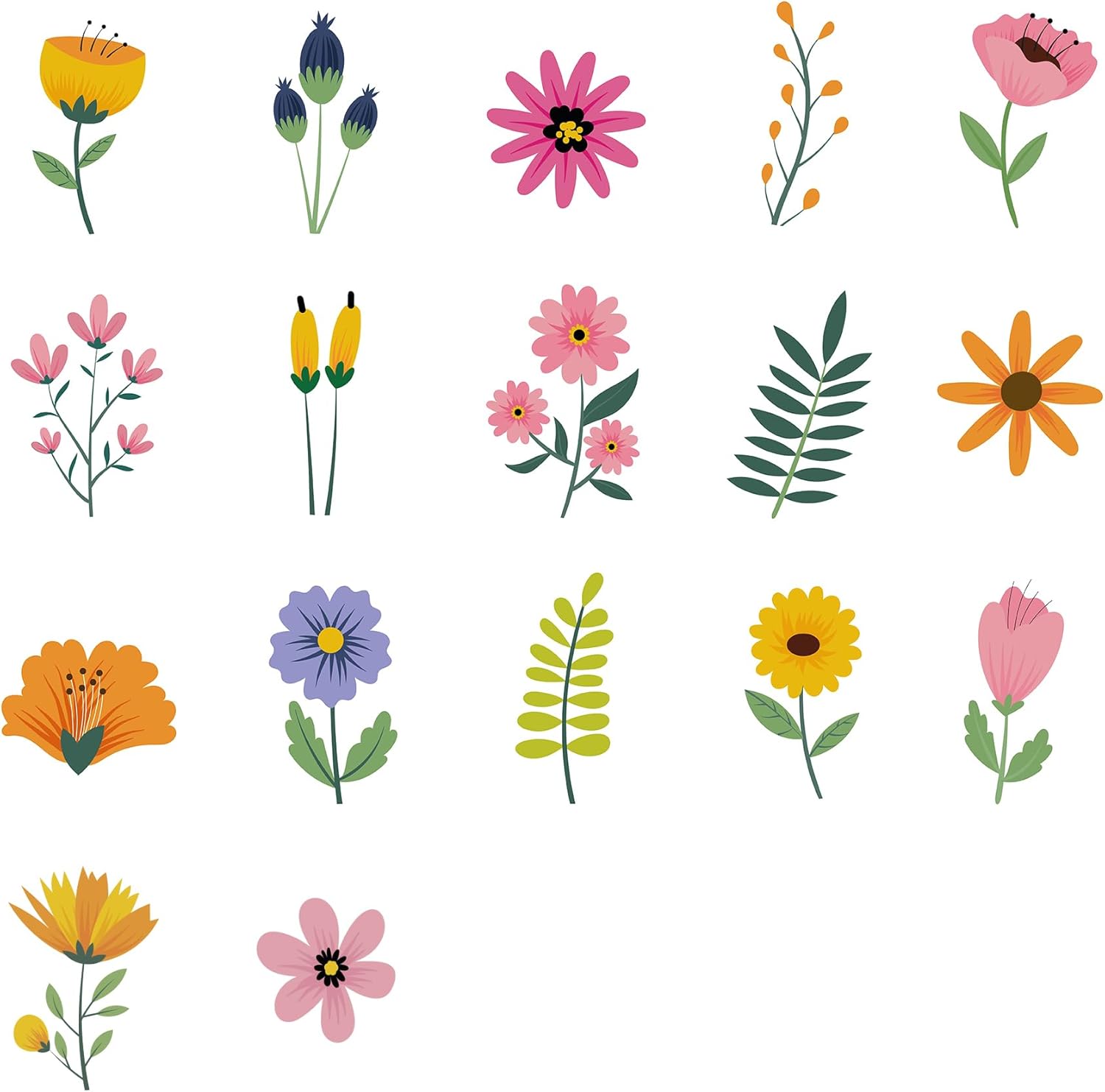 Thumbnail 2 de APLI Kids 19717 – Rouleau de gommettes fleurs sauvages, 900 stickers autocollants 20 mm