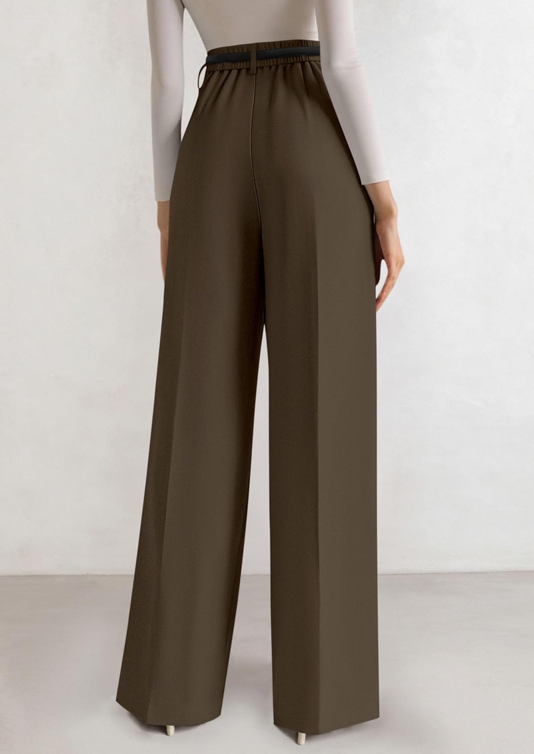 Thumbnail 3 de PRETTYGARDEN Womens Wide Leg Dress Pants 2026 – High Waisted, Light & Flowing Palazzo Trousers