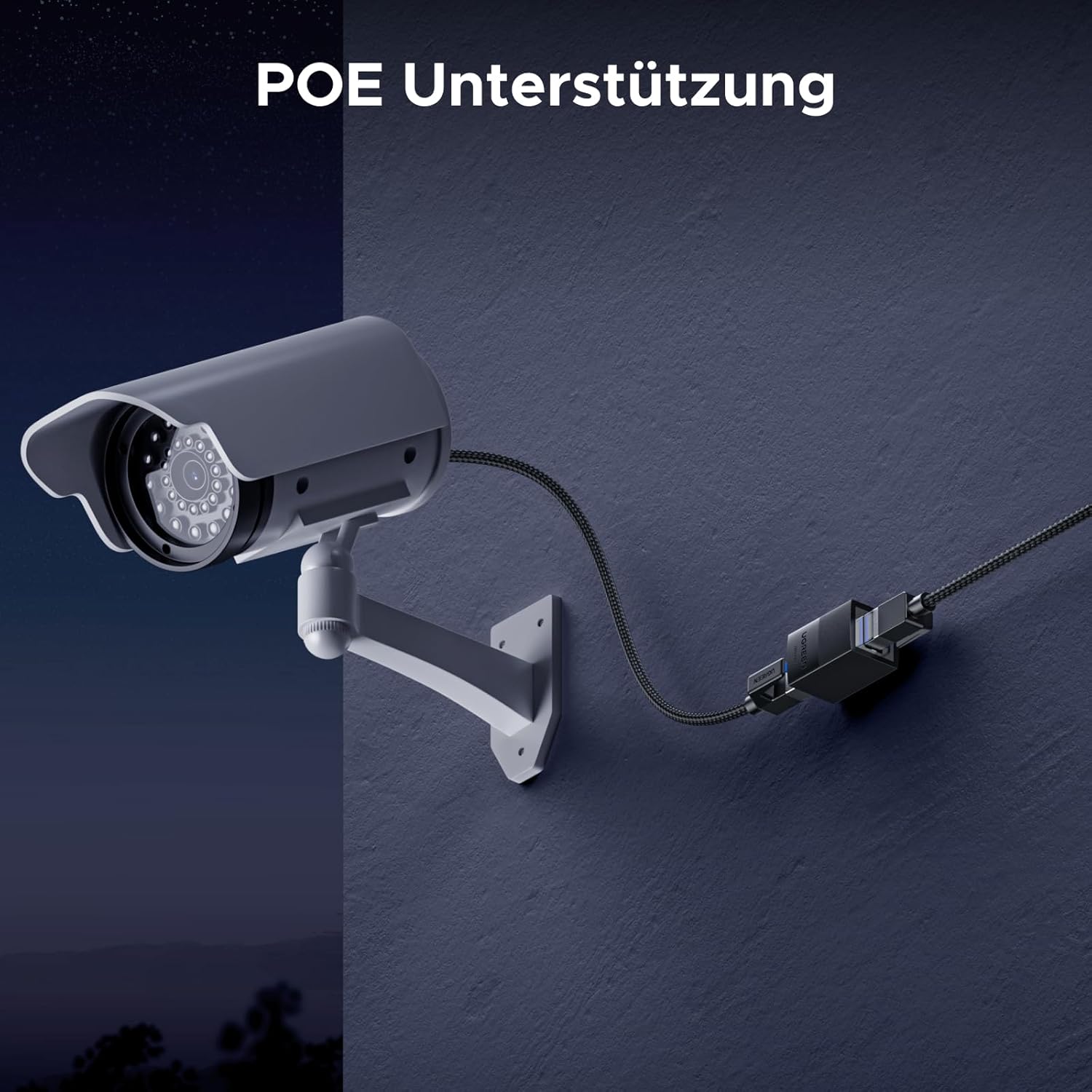 Thumbnail 4 de UGREEN RJ45 LAN-Kabel Verlängerung (Kupplung) mit Abschirmung – PoE-fähig bis 10 Gbps, kompatibel mit Cat7/Cat6/Cat5e/Cat5