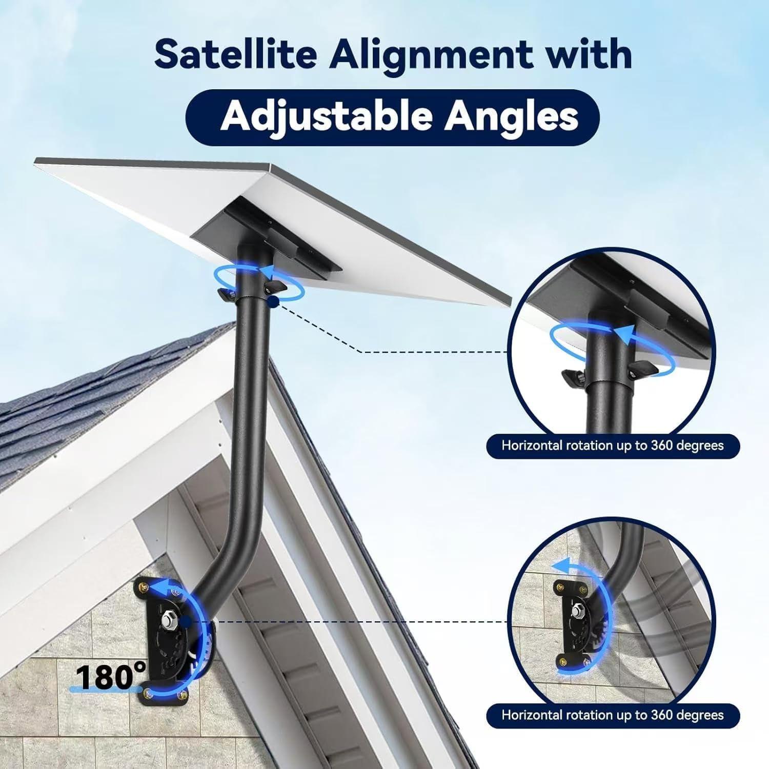 Detalle de Starlink Gen 3 mount kit for dish