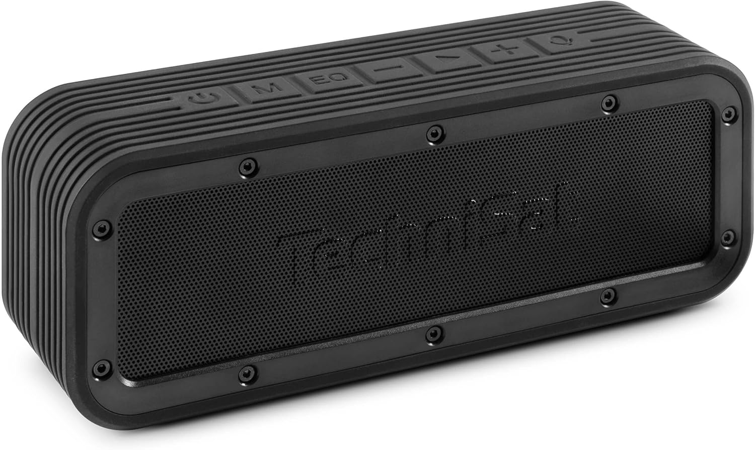 Detalle de TechniSat BLUSPEAKER OD TWS – Outdoor Bluetooth-Lautsprecher 30 W (IPX6, True-Wireless Stereo, Akku, USB-C) Schwarz