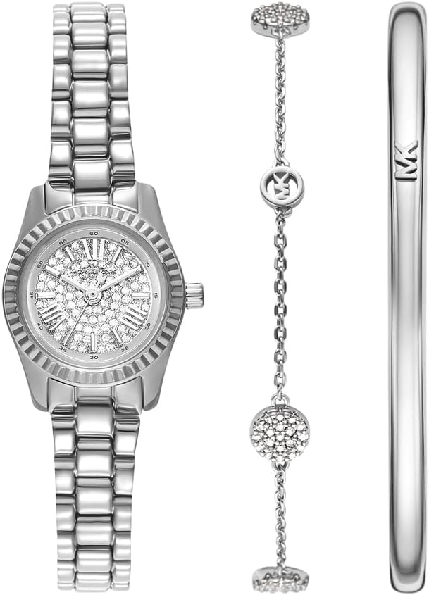 Thumbnail 5 de Michael Kors Lexington Damenuhr (19 mm) – Quarz-Dreizeigerwerk mit Edelstahl- oder Lederarmband