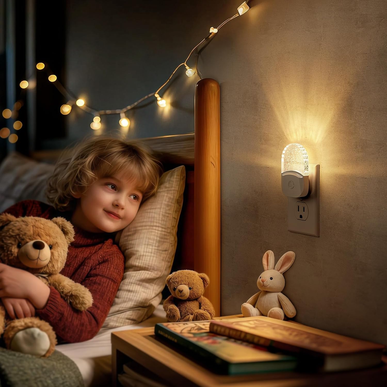 Detalle 1 de DORESshop Plug-In Night Lights, 2-Pack