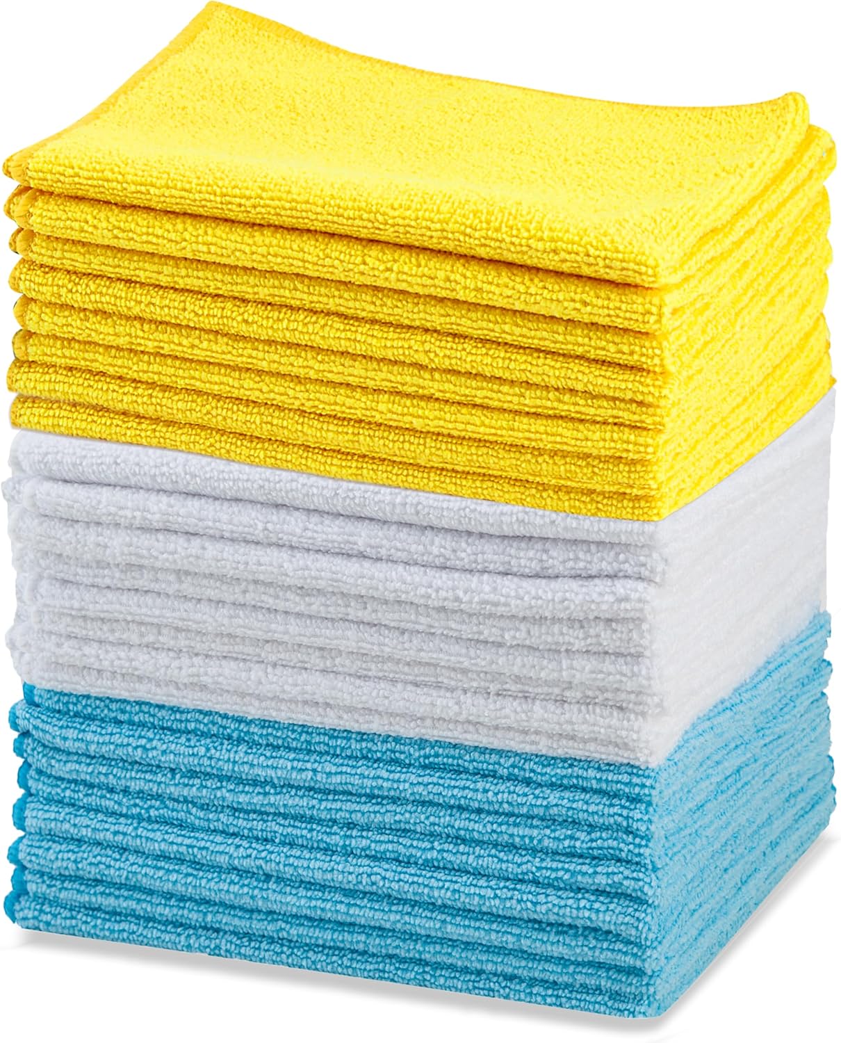 Thumbnail 5 de Amazon Basics Chiffons en Microfibre Lavables et Réutilisables – Lot de 12 (30,5 x 40,5 cm)