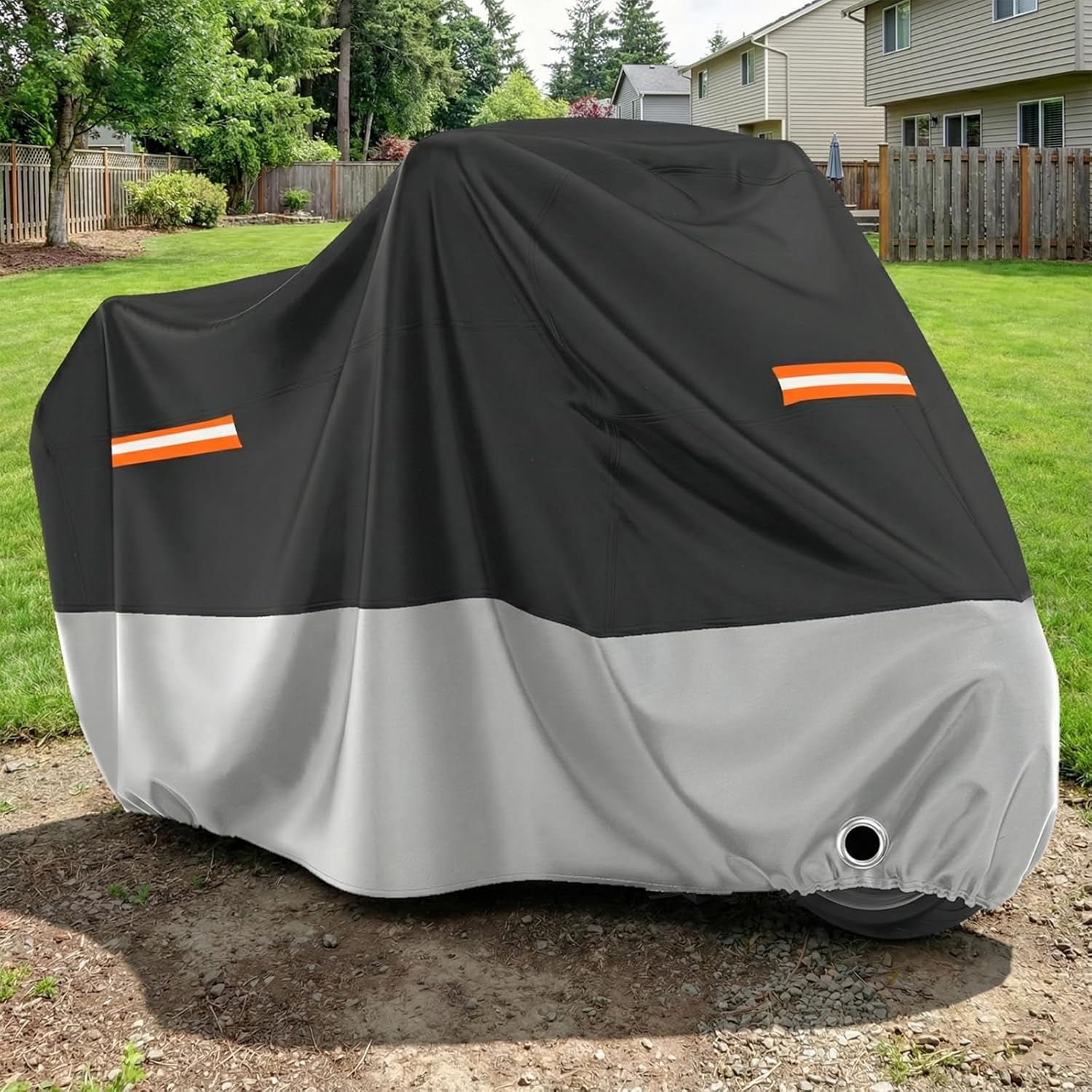 Thumbnail 6 de Favoto Waterproof Motorcycle Cover for Rain, UV, Dust & Snow (86.6 x 41.3 x 49.2 inches)