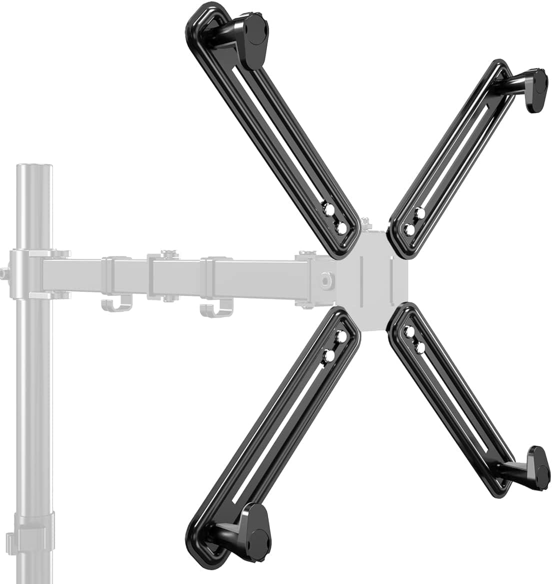 Detalle de Suptek WK002 Adattatore di Montaggio VESA per Monitor 13–27" non-VESA (75×75 mm e 100×100 mm)