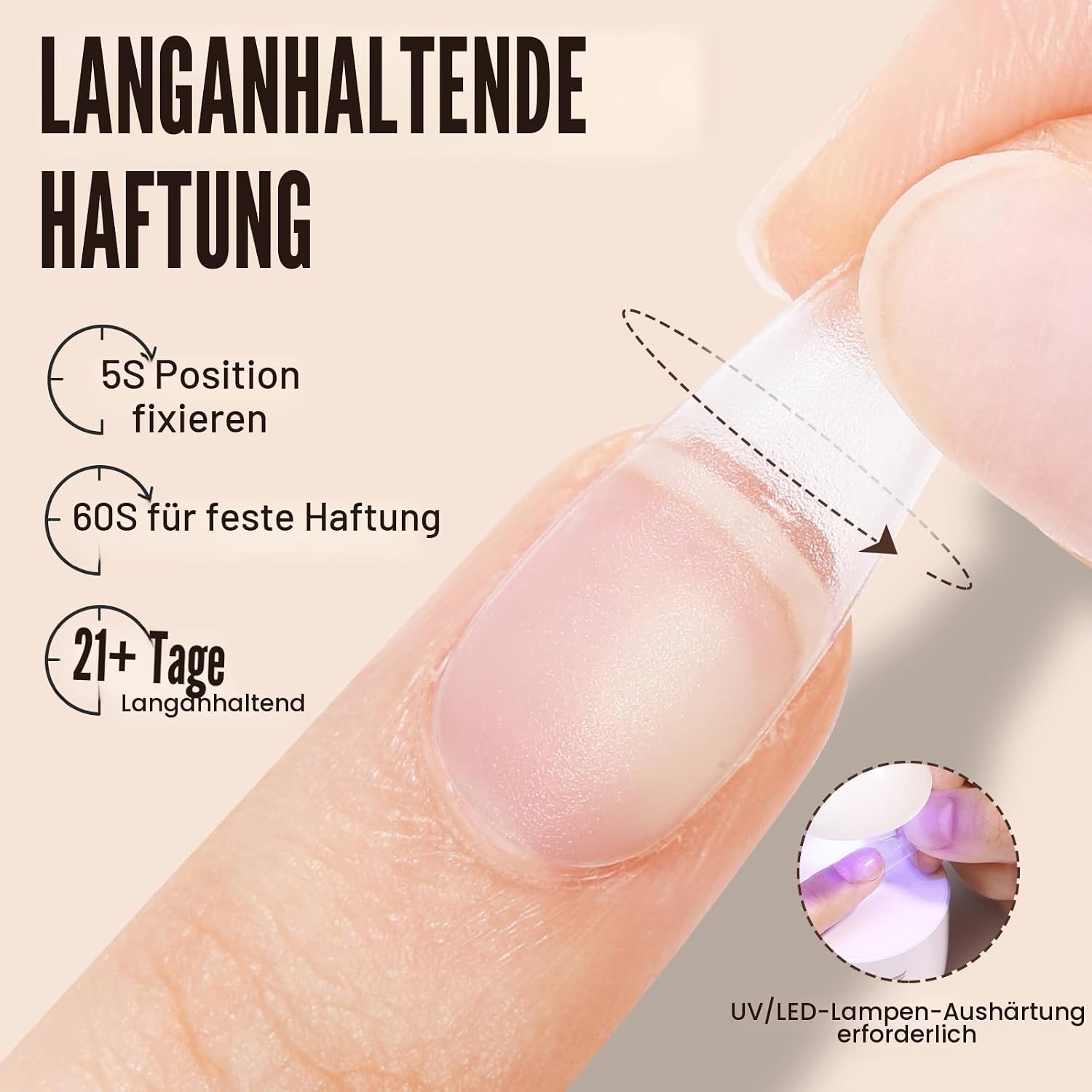 Thumbnail 3 de TOMICCA Nagelkleber 4 in 1 für Kunstnägel