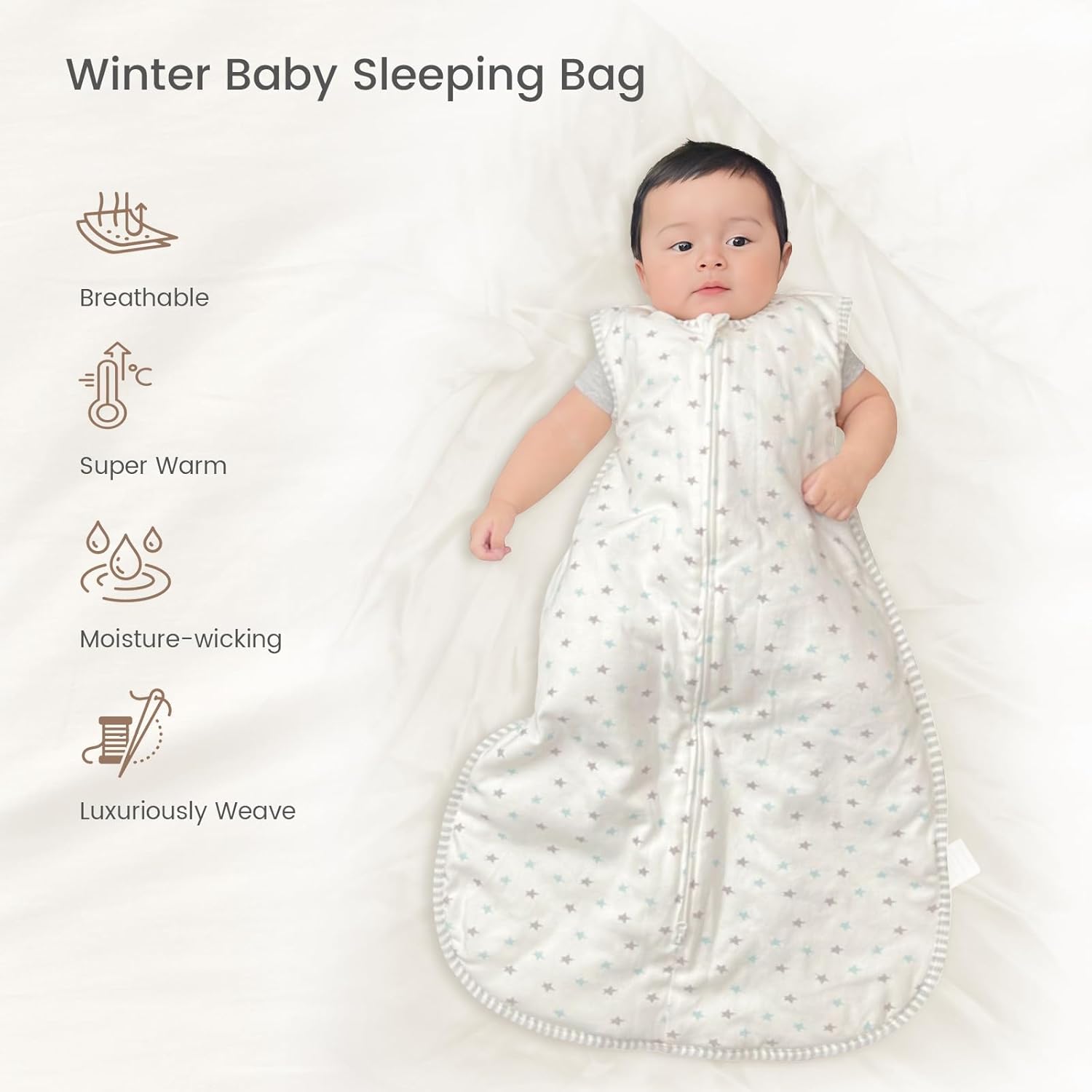 Thumbnail 4 de TURMIN baby 1.5 Tog cotton sleeping bag