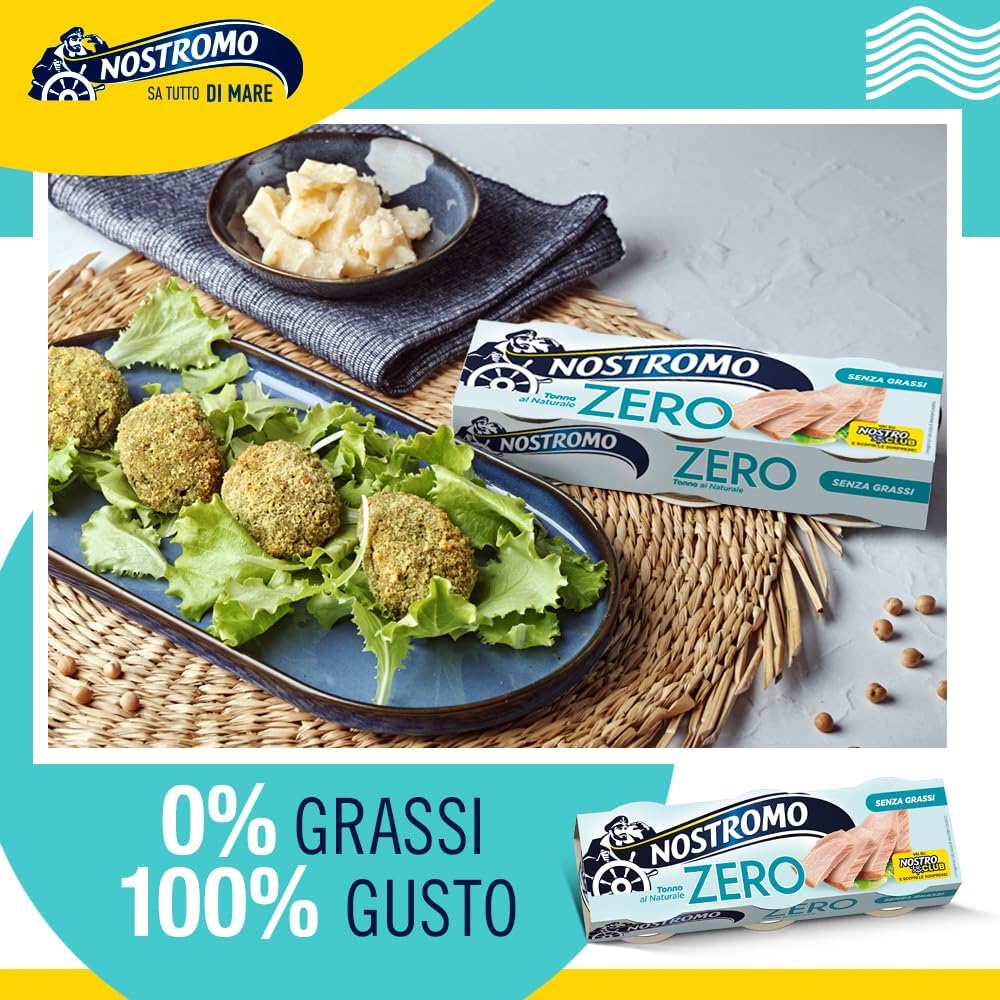 Thumbnail 6 de Nostromo Tonno al naturale, 3x65 g: tonno sgocciolato e zero grassi, pronto da gustare