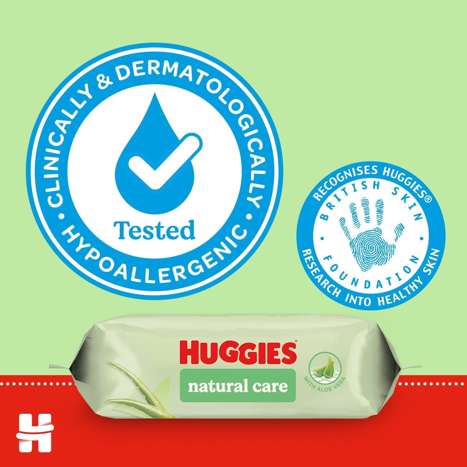 Thumbnail 5 de Huggies Natural Care baby wipes 480 pack