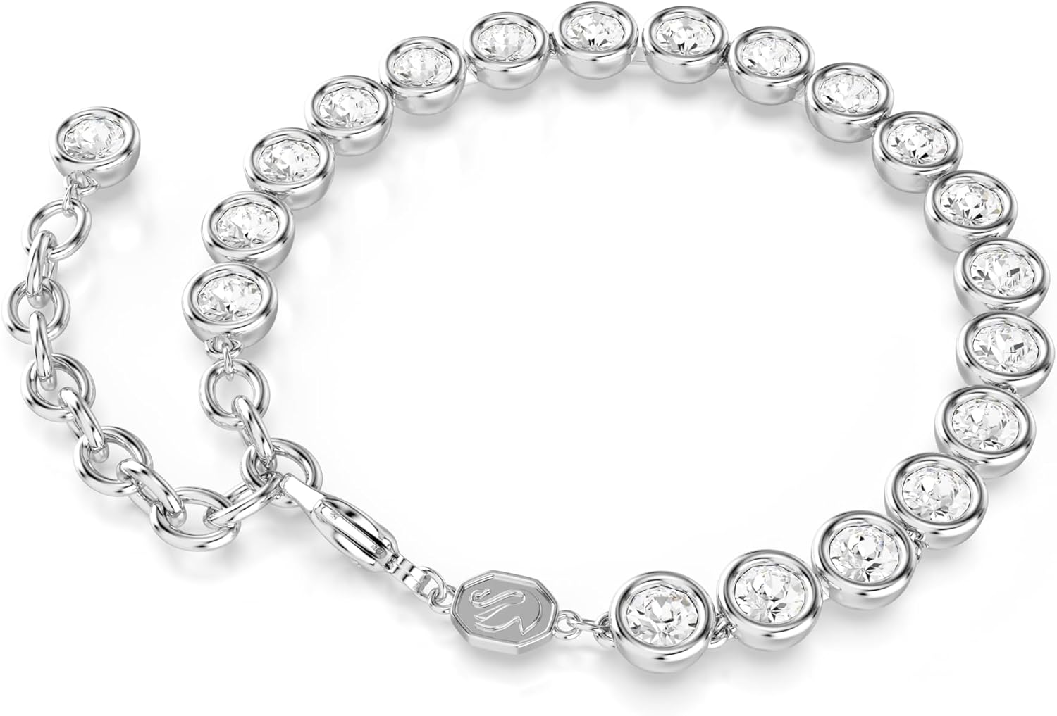 Thumbnail 4 de Swarovski Imber Tennis Armband Rhodiniertes Damenarmband