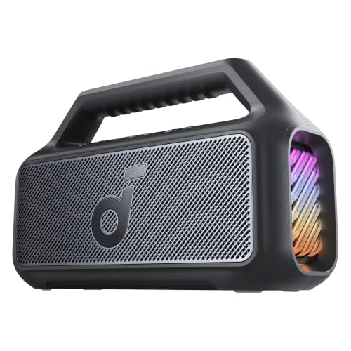 Detalle de Soundcore Boom 2 Outdoor-Lautsprecher – 80 W, Subwoofer, BassUp 2.0, IPX7