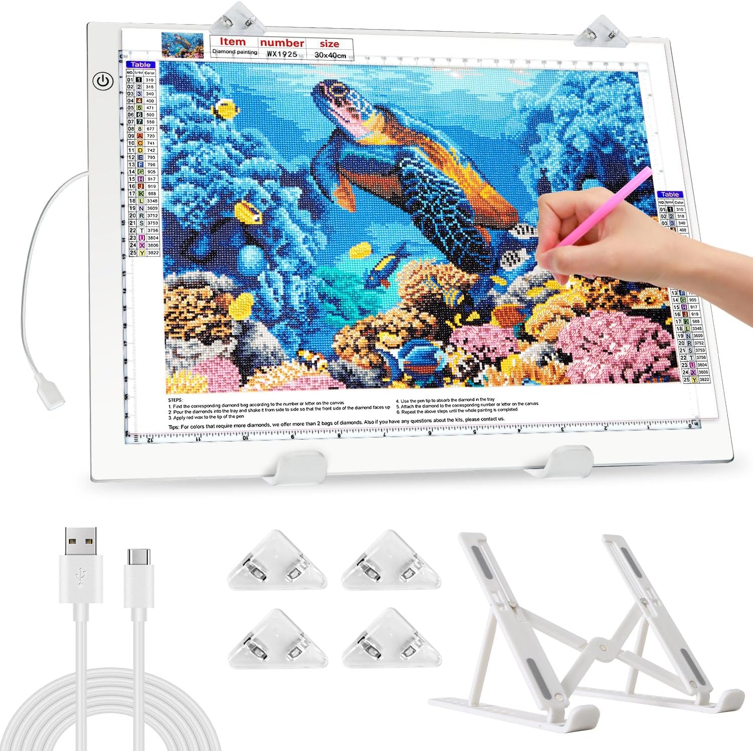 Thumbnail 6 de Zocelight A2 Light Pad, 7mm LED Drawing Board with Adjustable Brightness
