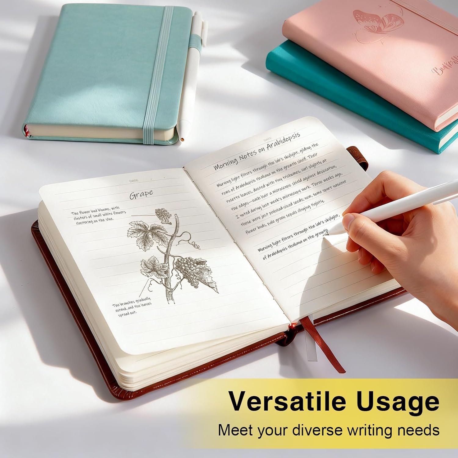 Thumbnail 6 de Oucaru Pocket Notebook Set, 120 Pages