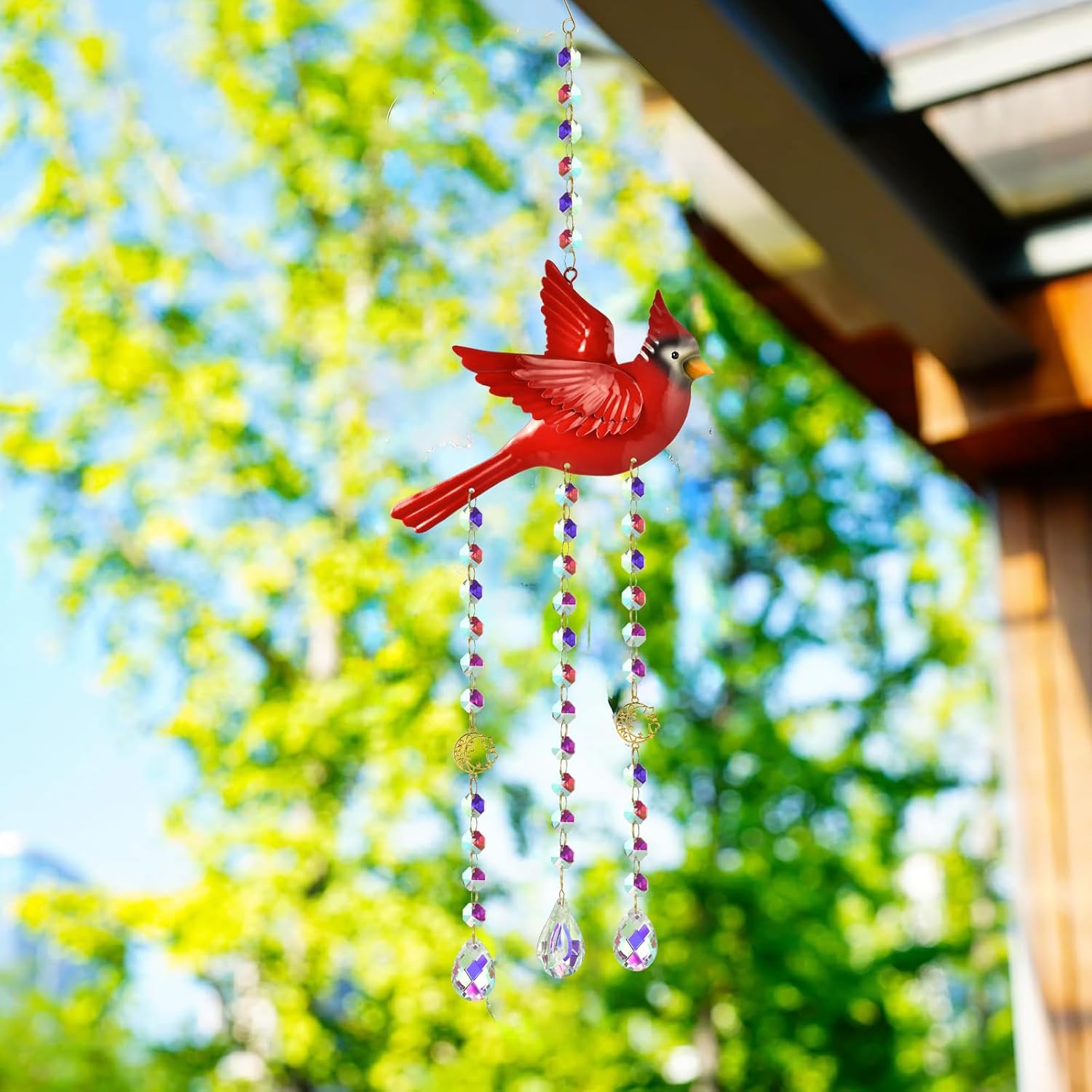 Detalle de NMEINV Crystal Sun Catcher, 23.62-Inch