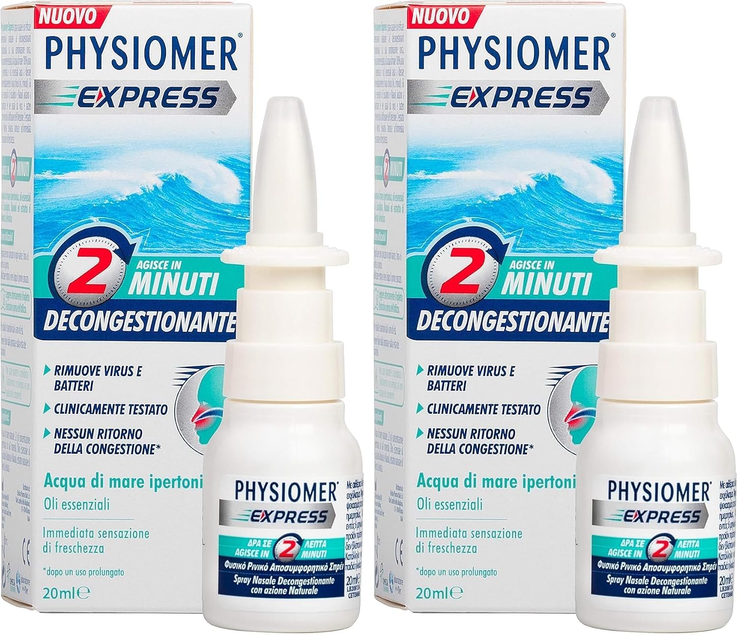 Thumbnail 5 de Physiomer Plus Spray Nasale 135 ml – Decongestionante 3in1 per bambini dai 2 anni