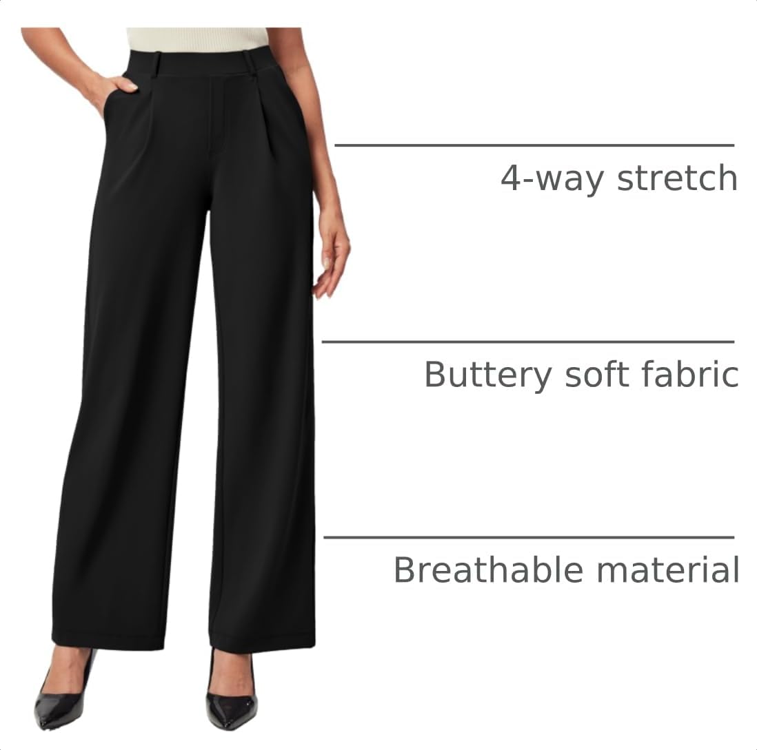Detalle 2 de IUGA Wide Leg Dress Pants