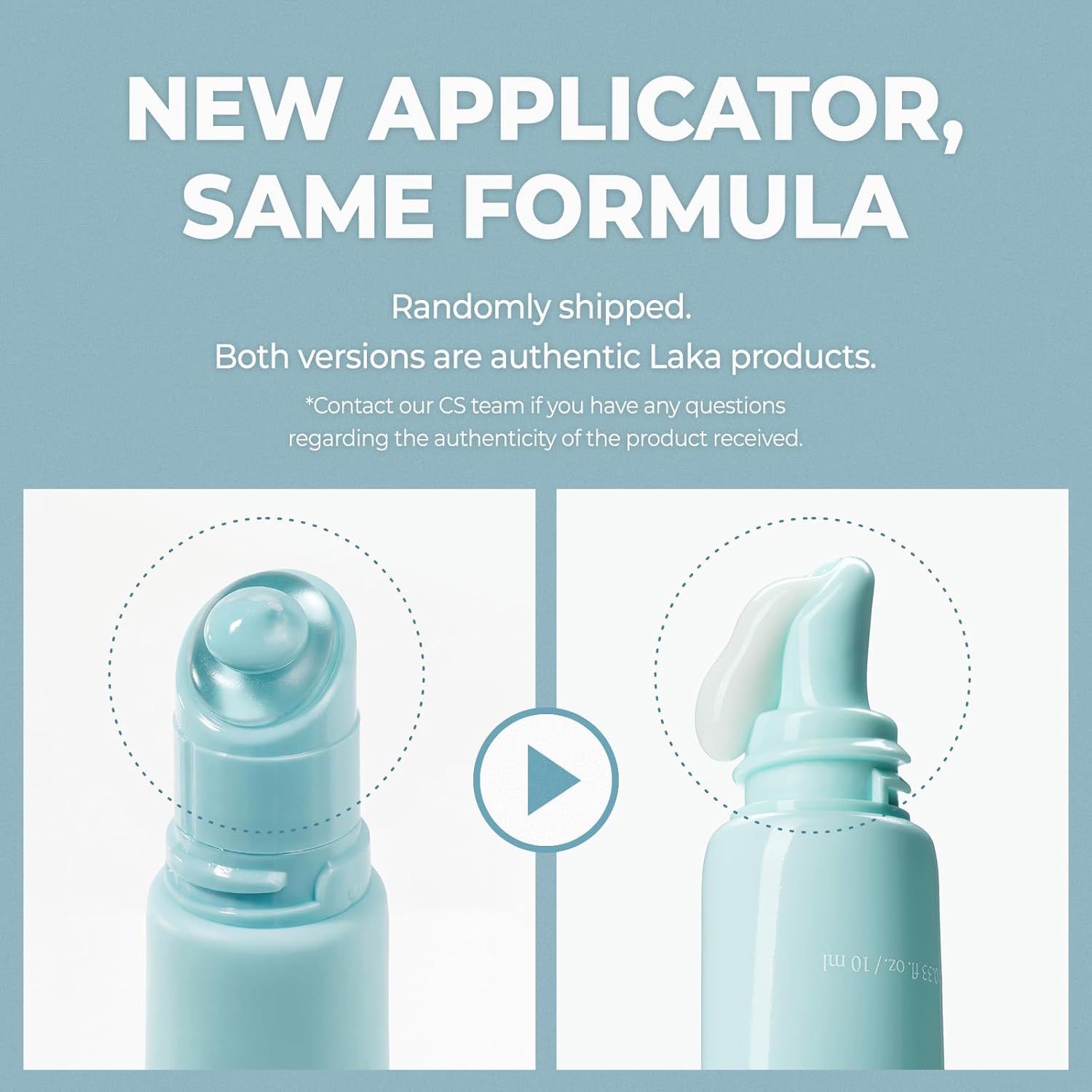 Detalle de Laka Soothing Prep Lip Mask: Cooling Peel-Off Exfoliator for Soft, Prepped Lips