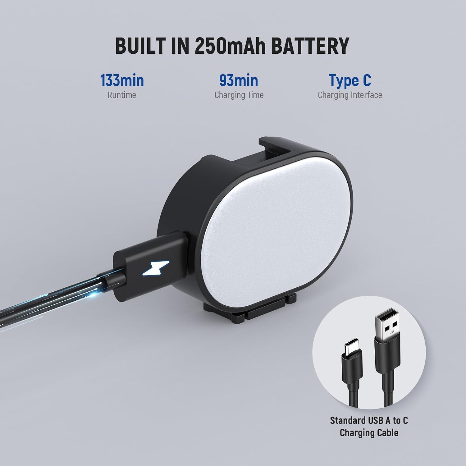 Thumbnail 6 de NEEWER N14 mini lampe vidéo magnétique d’appoint (1 W) pour téléphone, Action Cam et accessoires AC024