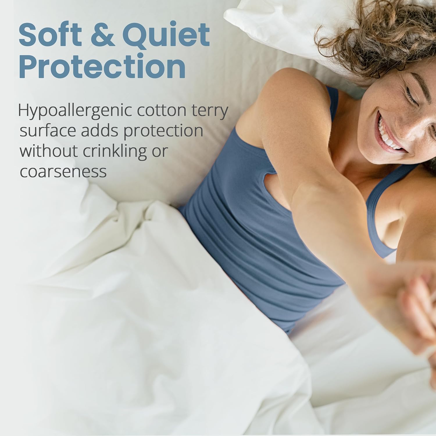 Detalle de SafeRest Premium Waterproof Mattress Protector