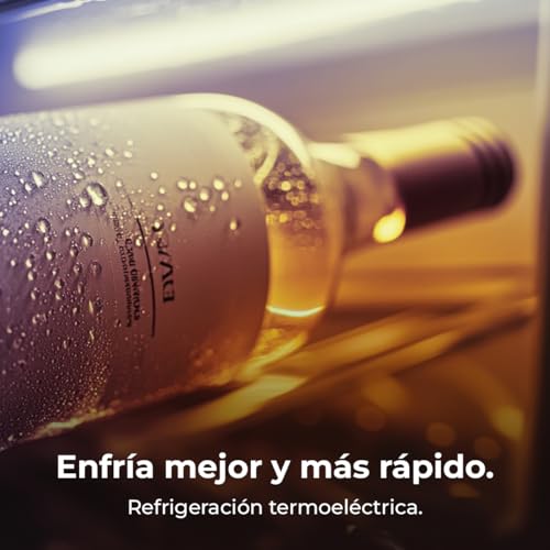 Thumbnail 3 de Cecotec Vinoteca Bolero GrandSommelier 1250 CoolCrystal: bodega para 12 botellas con enfriamiento termoeléctrico y control táctil