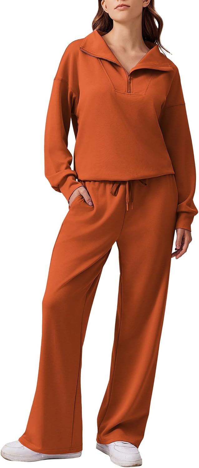 Detalle de PINSPARK pinspark tracksuit Women’s Two-Piece Set with Oversized Sweatshirt