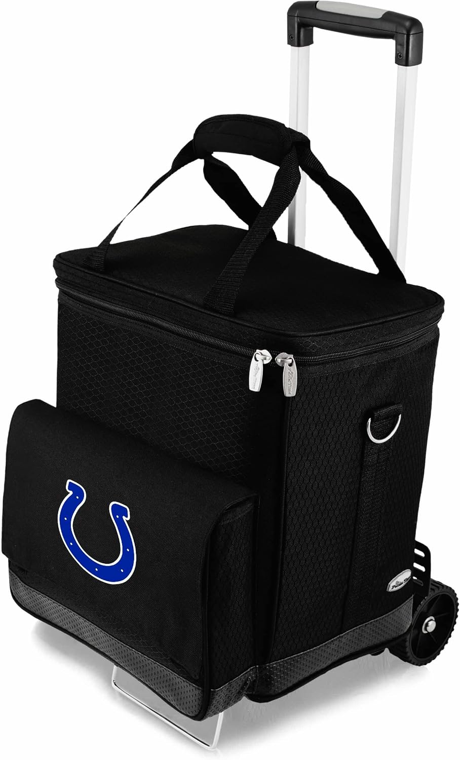 Detalle de Picnic Time NFL Cellar 6-Bottle Wine Carrier & Cooler Tote with Trolley (Unisex-Adult)