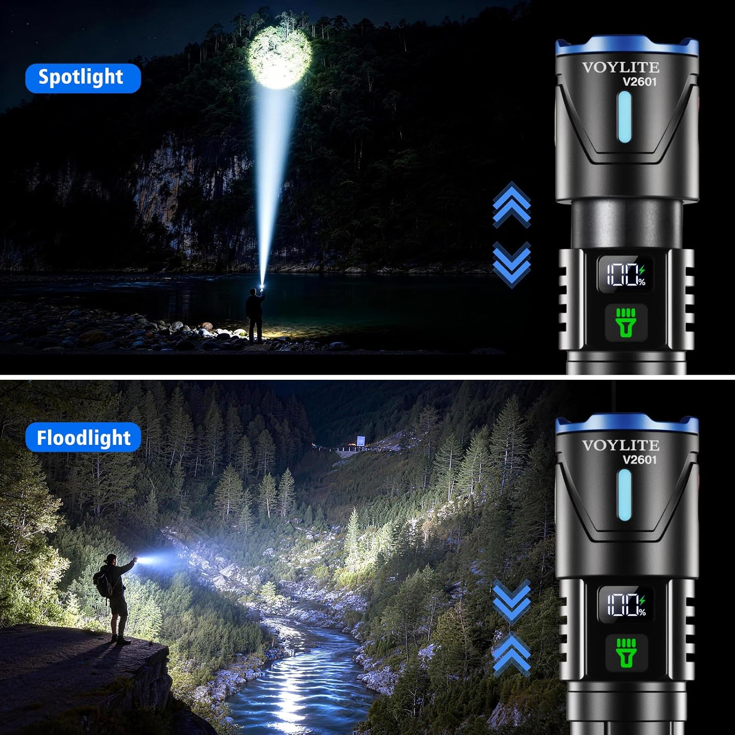 Thumbnail 3 de Voylite LED Torch 500000 lumen rechargeable