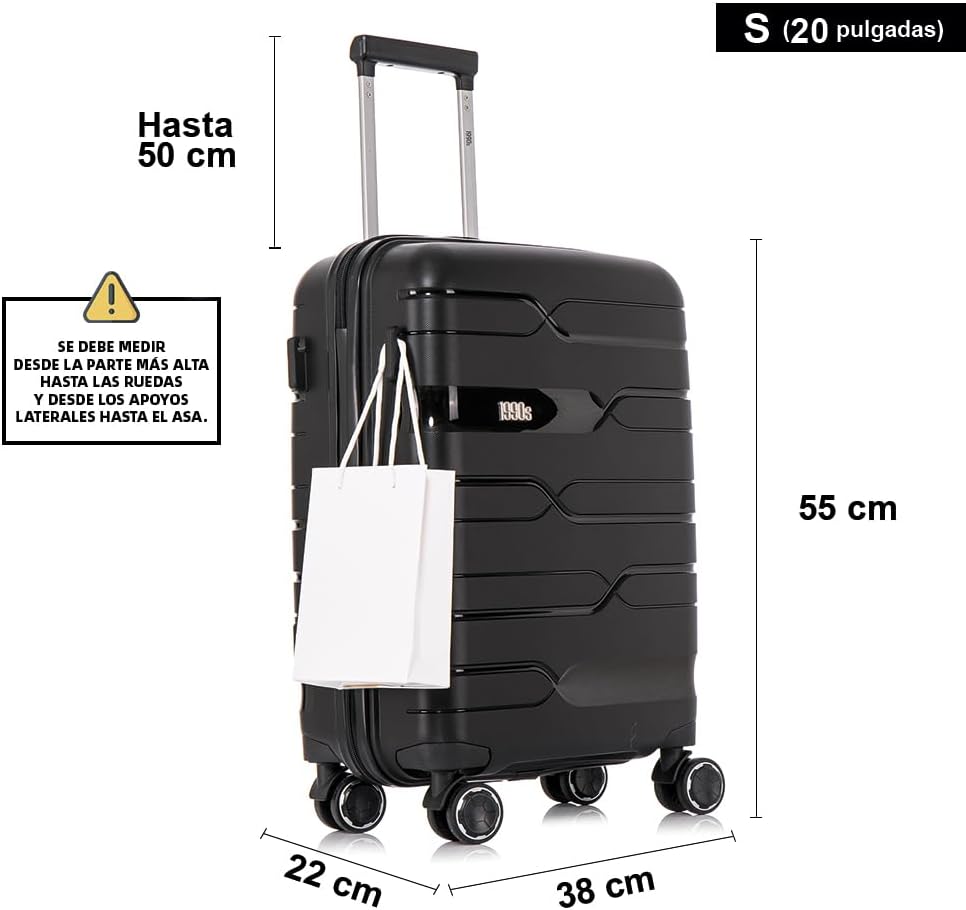 Detalle 1 de 1990s Maleta de Cabina 44L Polipropileno