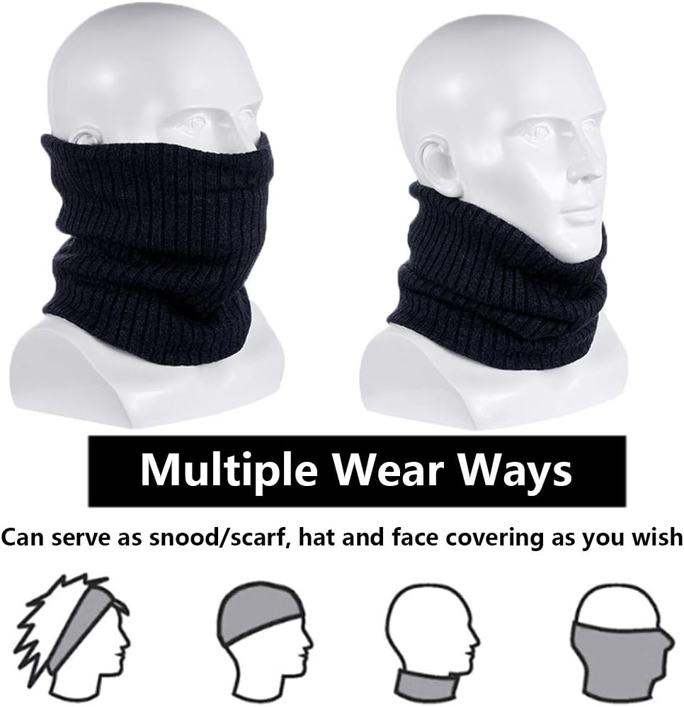 Detalle de ehsbuy Fleece Neck Warmer Snood