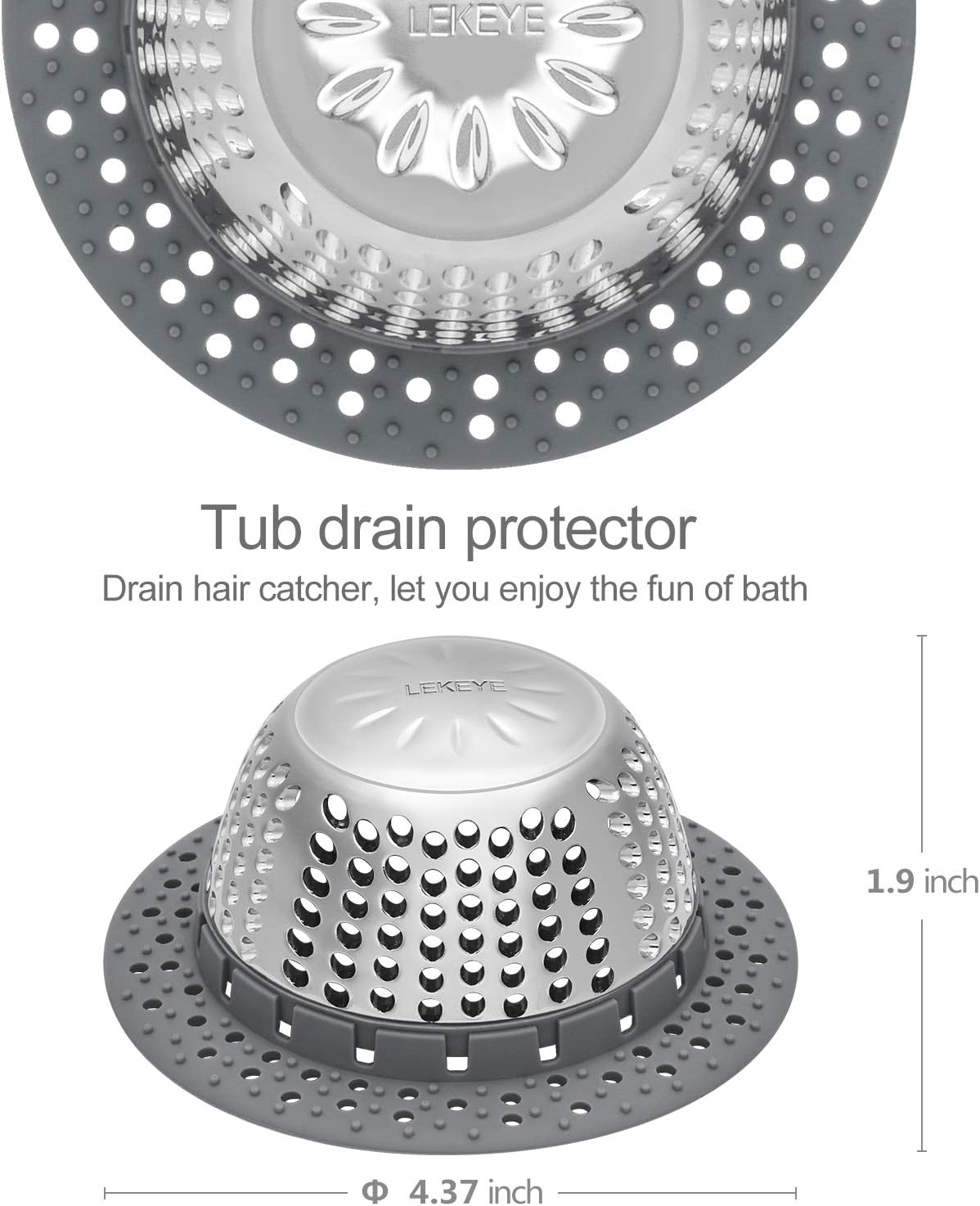 Thumbnail 2 de LEKEYE Drain Protector, Stainless Steel
