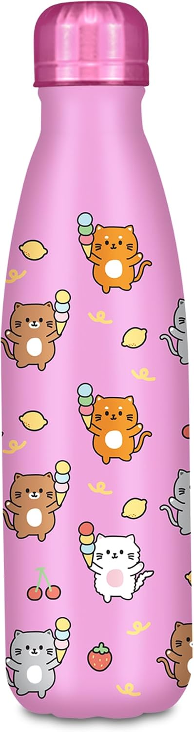 Thumbnail 6 de Cartomania Borraccia termica chill & refill panda verde 500 ml, acciaio BPA free