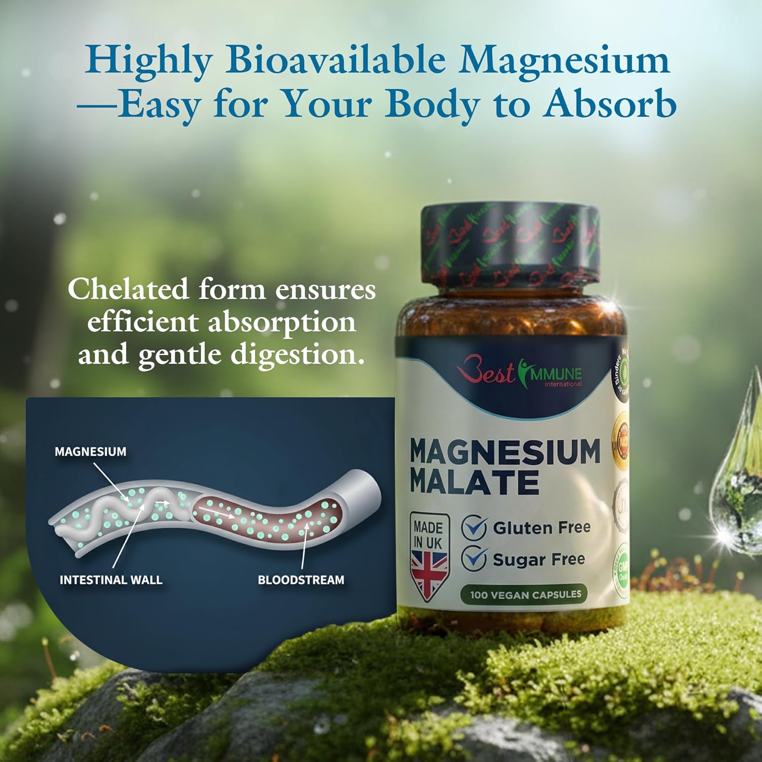 Thumbnail 4 de Best Immune Magnesium Malate 500mg