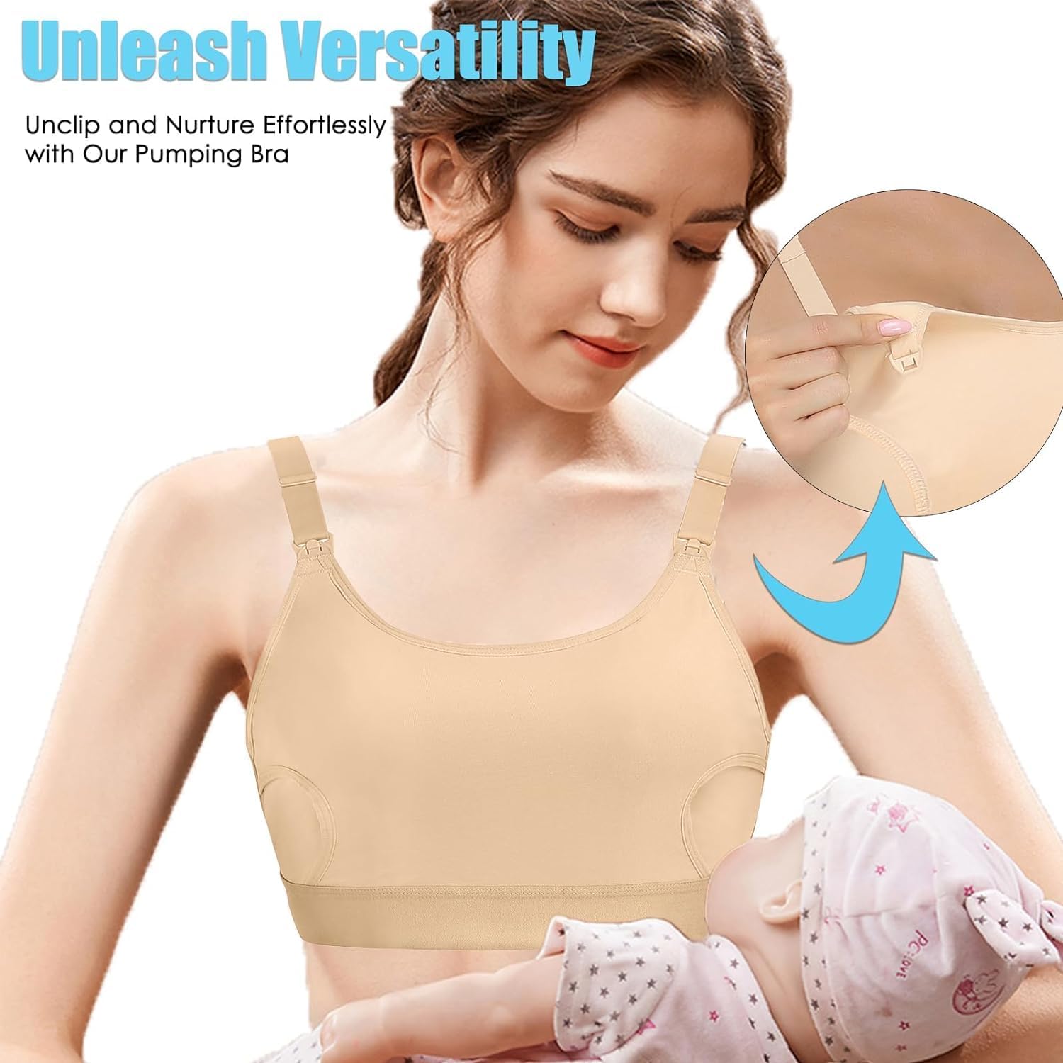 Thumbnail 3 de Hands-Free Pumping Bra XX-Large